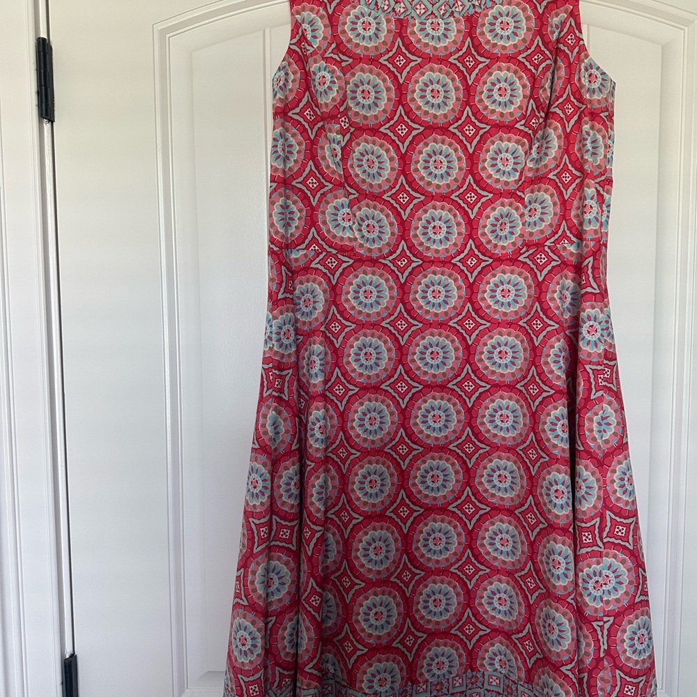 Talbot’s Sleeveless Patterned Dress